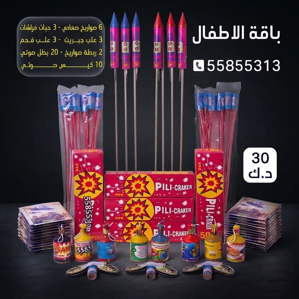 باقة الاطفال 2 لحفلات الأطفال